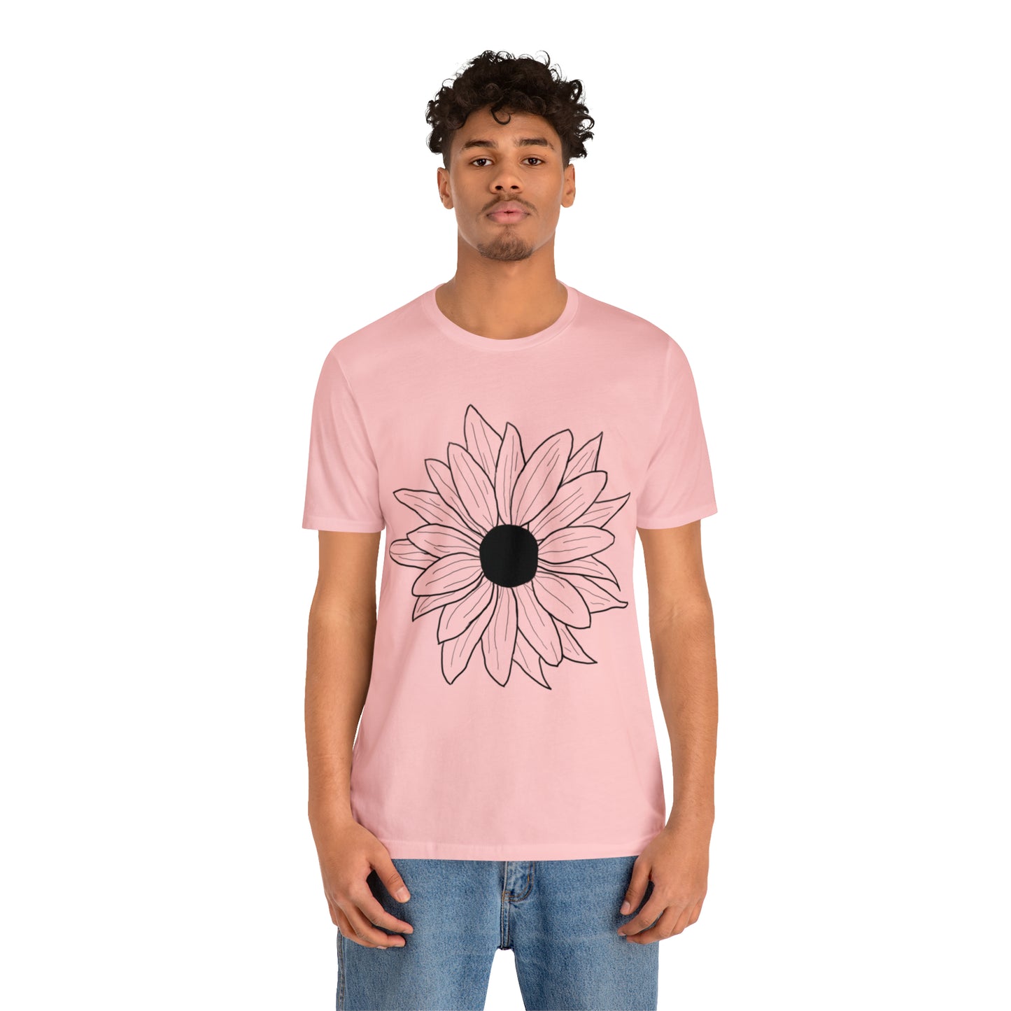 Daisey shirt, nature lover tshirt, hand-drawn, flower art, boho shirt, cottage core shirt, gift