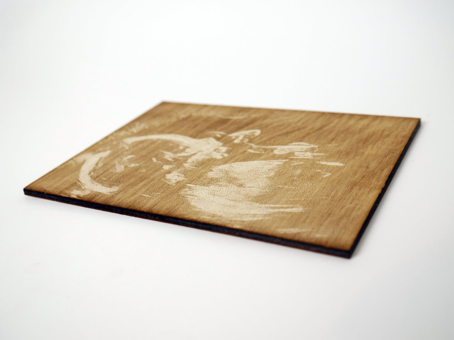 Laser-etched Ultrasound
