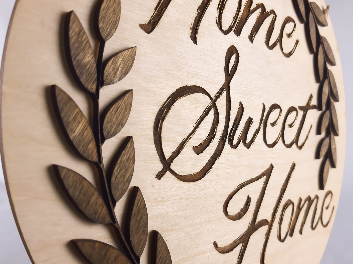 Home Sweet Home Wooden Sign, Rustic Housewarming Gift