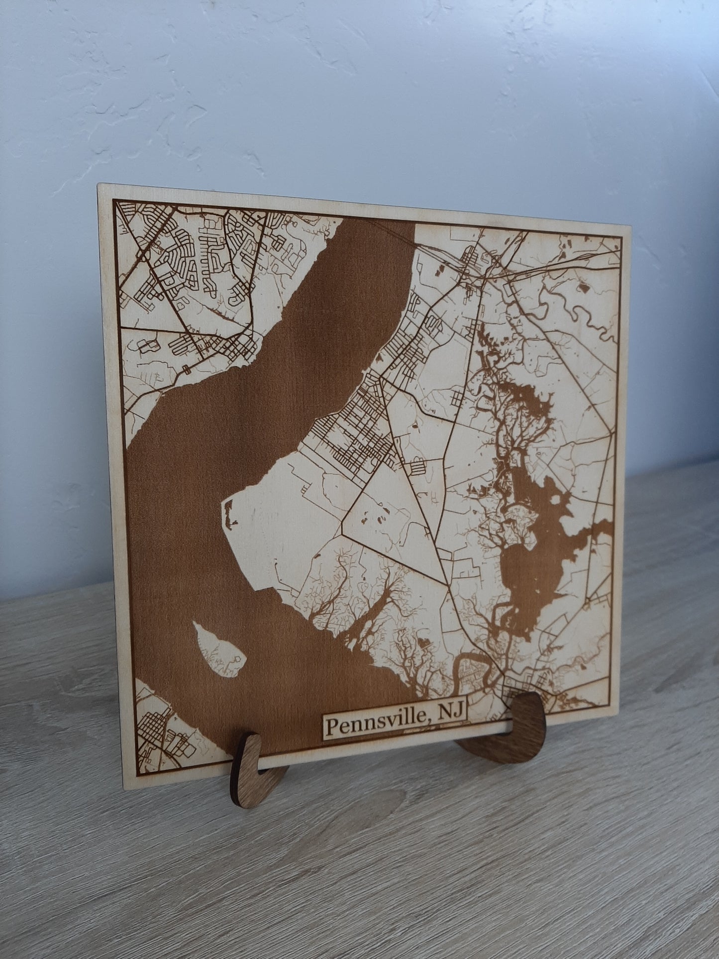 Map of Pennsville NJ