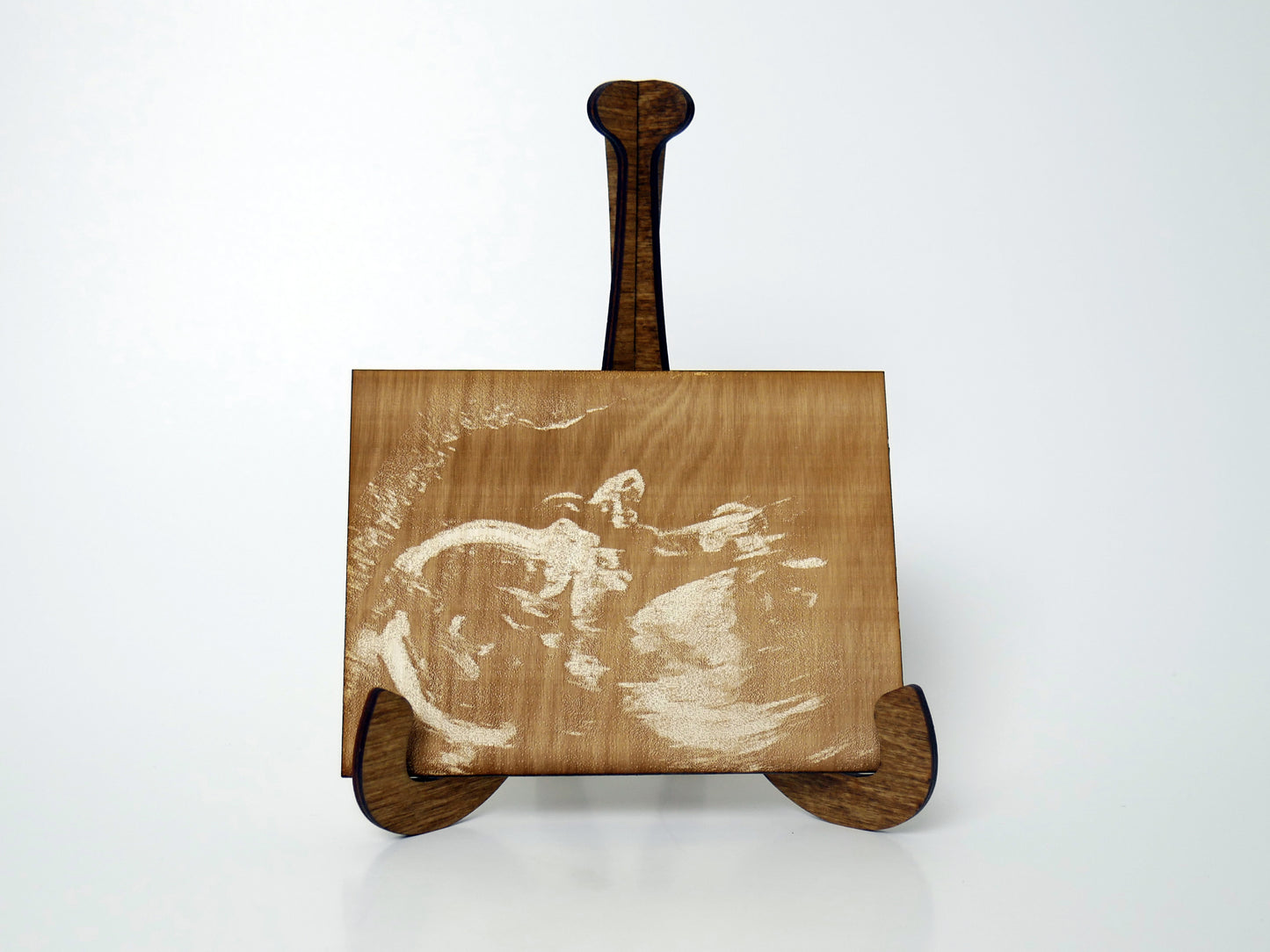 Laser-etched Ultrasound