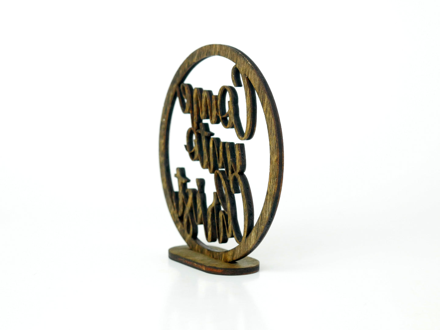 "Come Unto Christ" Ornament/Sign, Christian Christmas Ornament, Laser Cut Decor, Christmas Gift