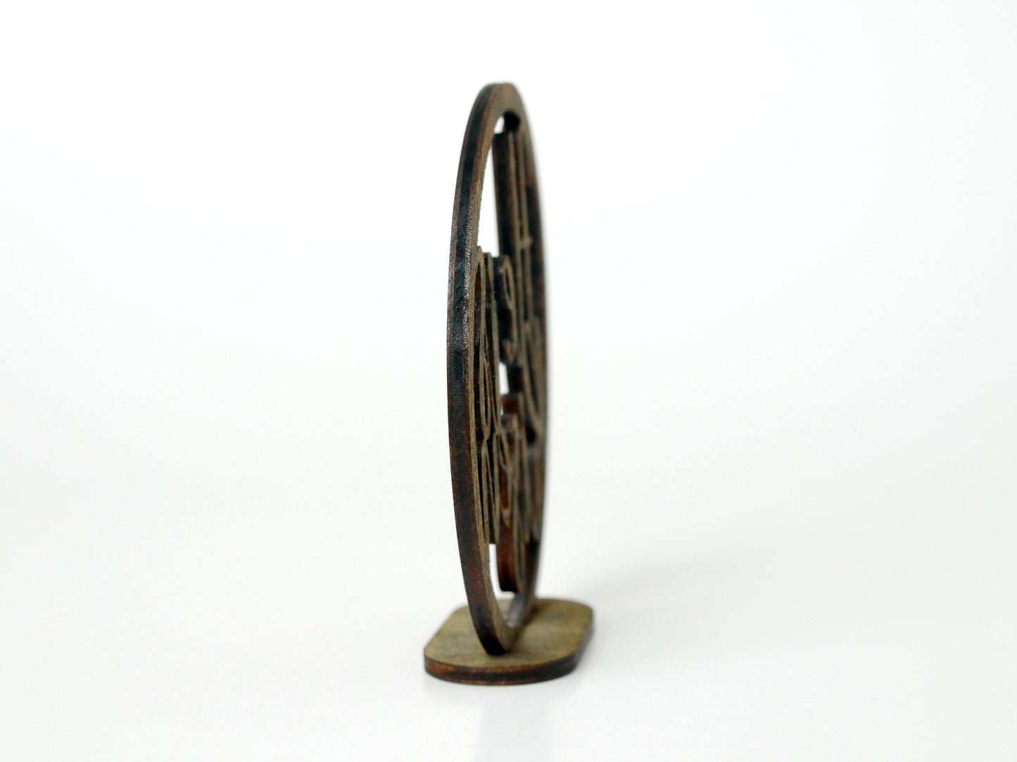 "He is Risen" Ornament/Sign, Christian Ornament, Laser Cut Wood, Christmas Gift