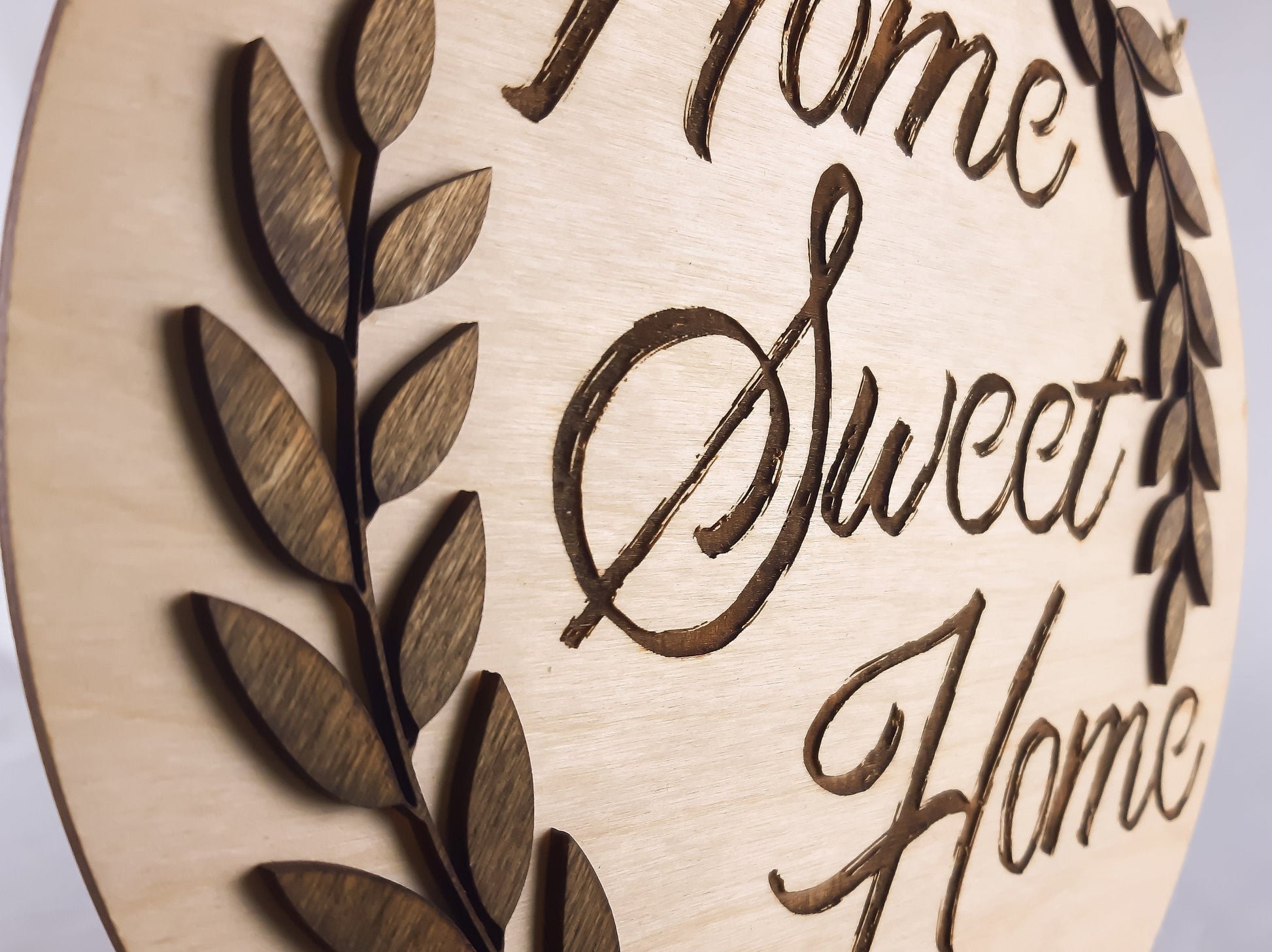 Home Sweet Home Wooden Sign, Rustic Housewarming Gift