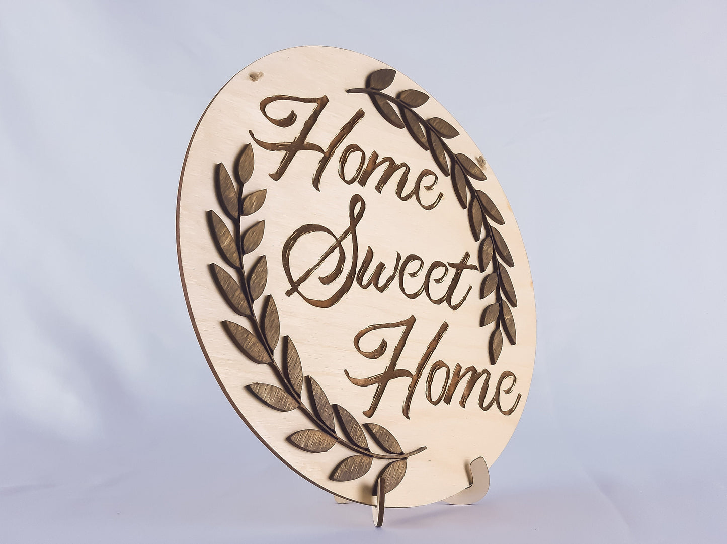 Home Sweet Home Wooden Sign, Rustic Housewarming Gift