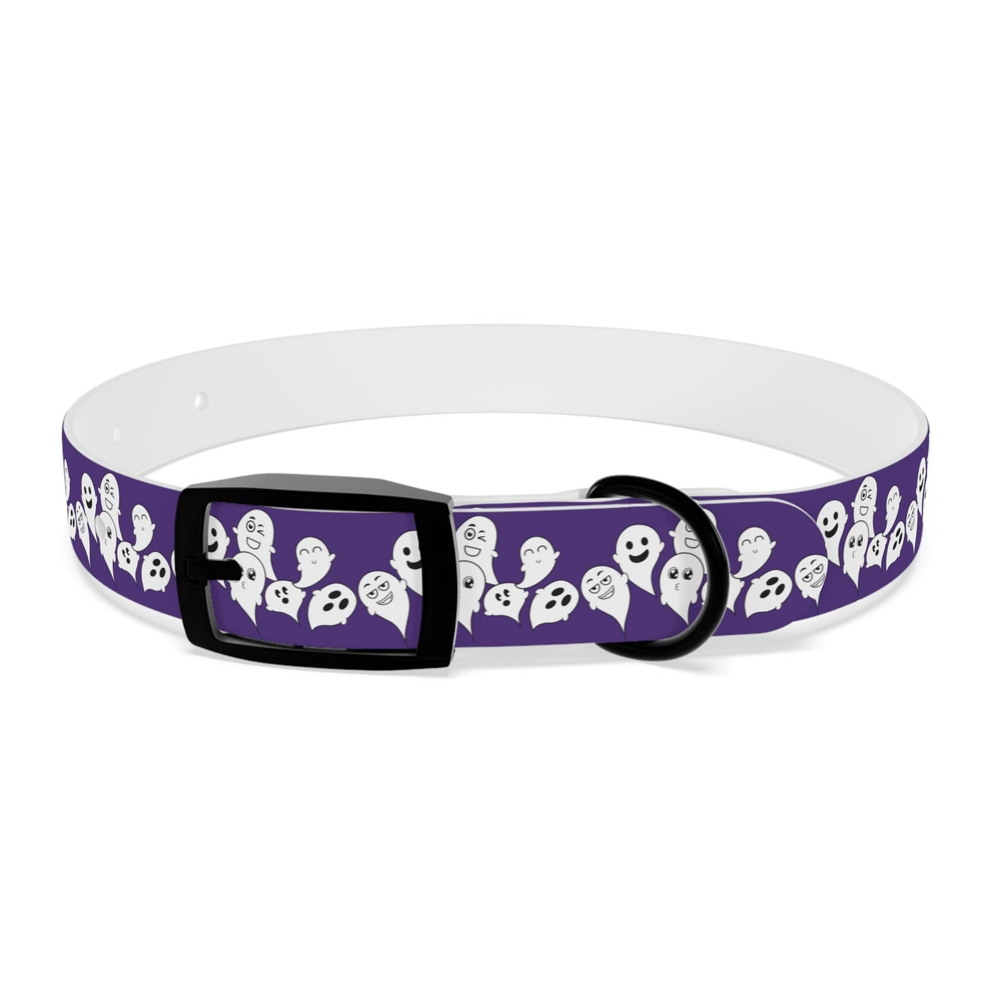 Halloween Dog Collar, Ghost Dog Collar, Halloween Dog accessories, puppy collar, cute and spooky dog collar adjustable