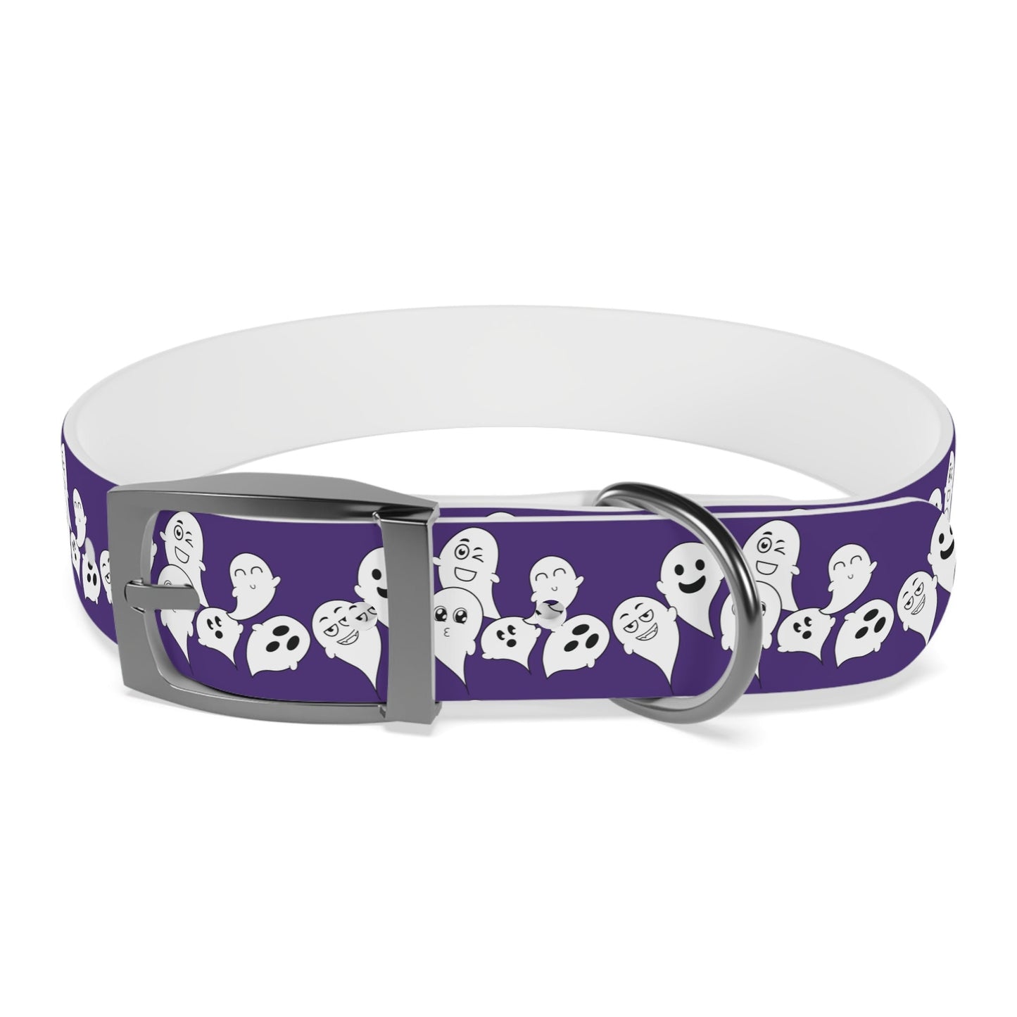 Halloween Dog Collar, Ghost Dog Collar, Halloween Dog accessories, puppy collar, cute and spooky dog collar adjustable