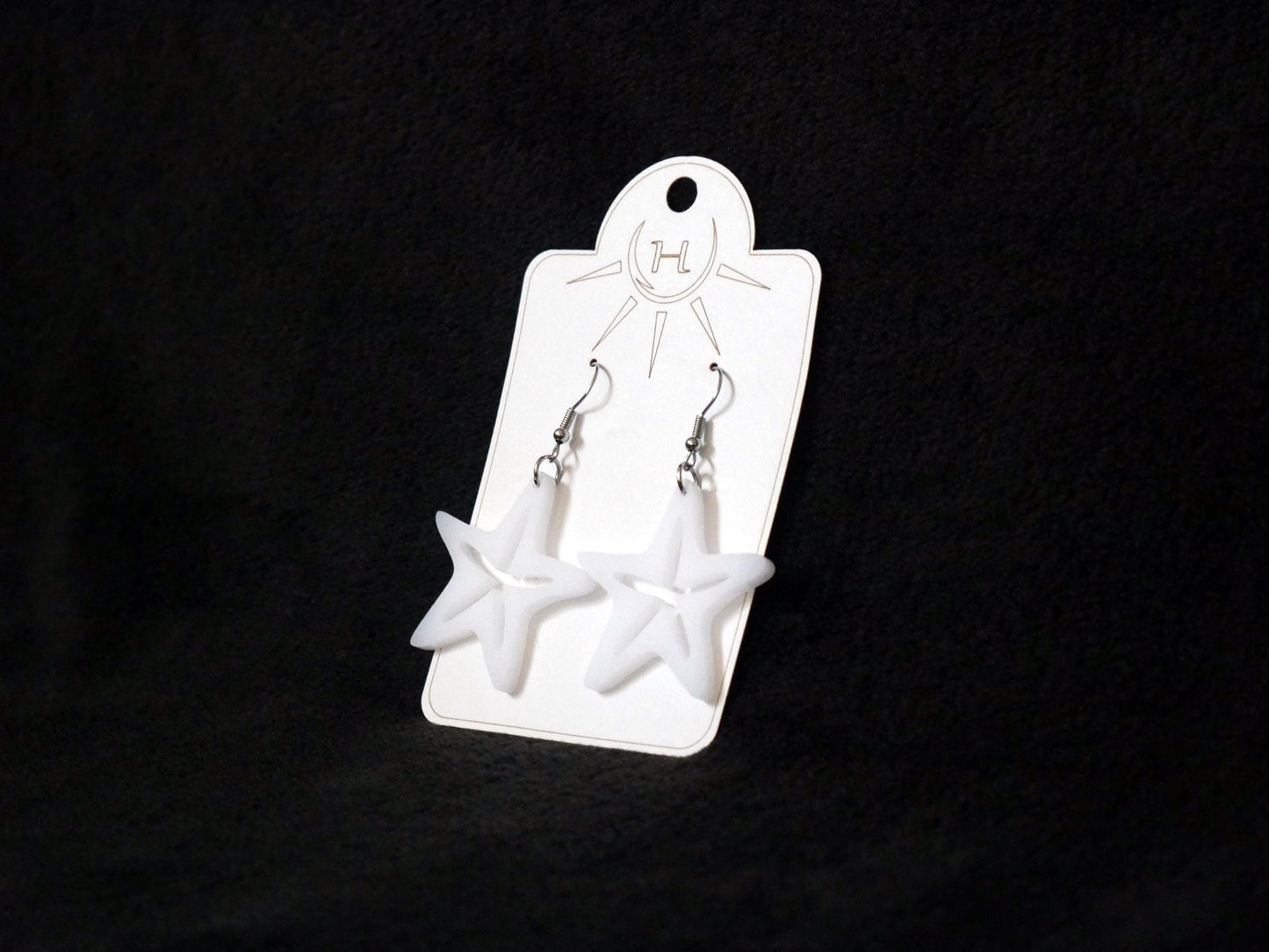 Star Earrings, Sand Dollar Earrings, Fun Summer Earrings