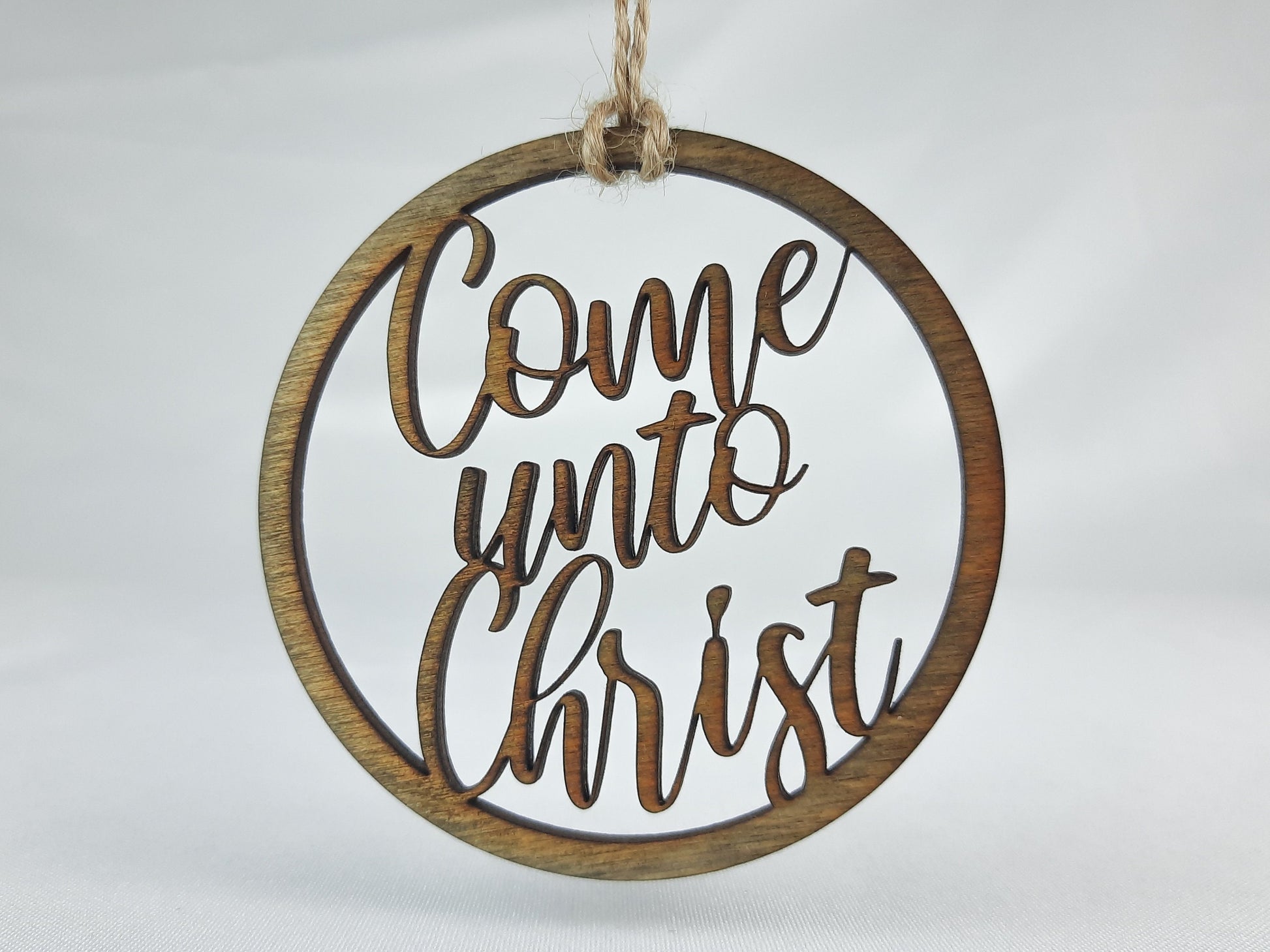 Come Unto Christ Christmas Ornament