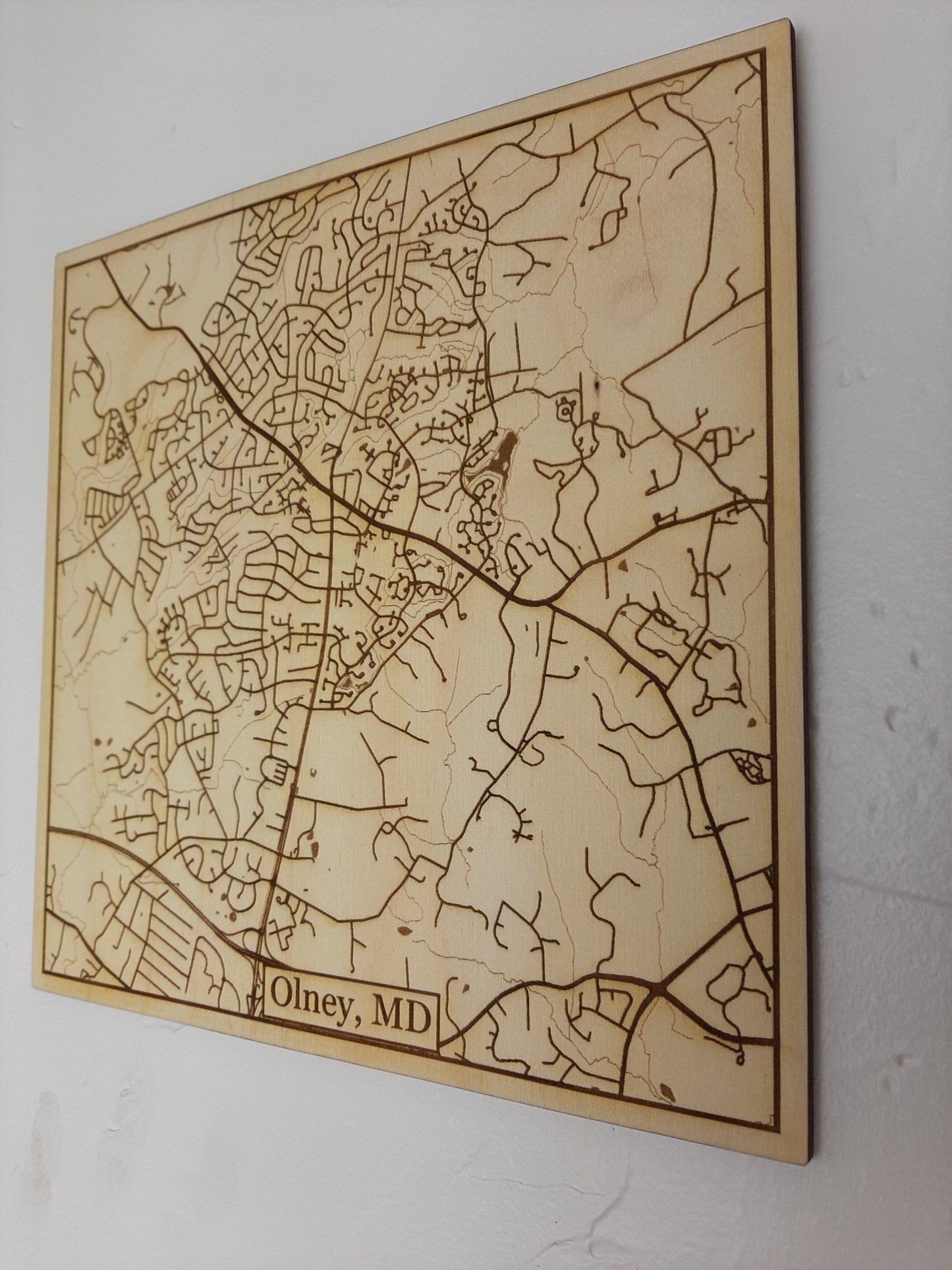 Map of Olney MD